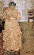 Pink clothes women Edouard Vuillard